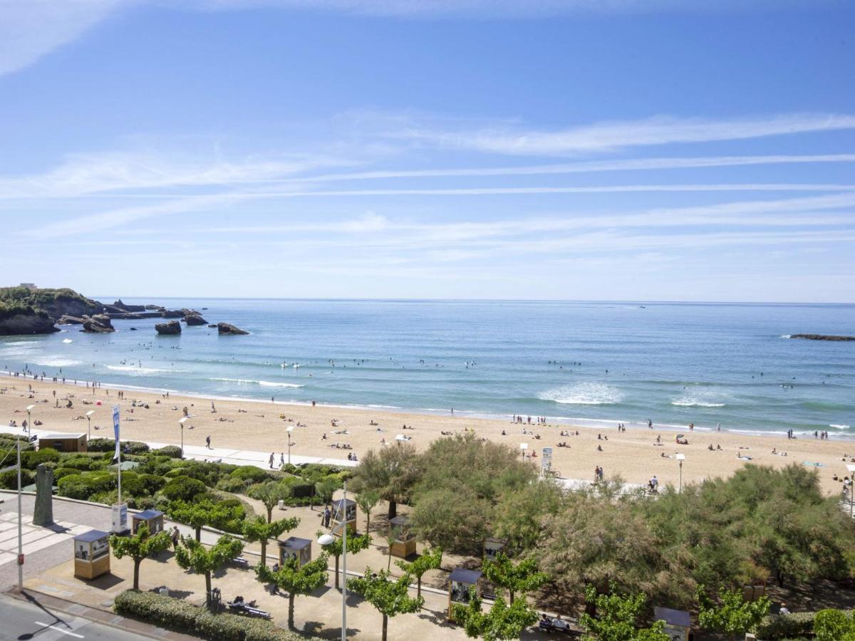 Superbe Studio Face A La Mer Acces Direct Plage Biarritz Luaran gambar